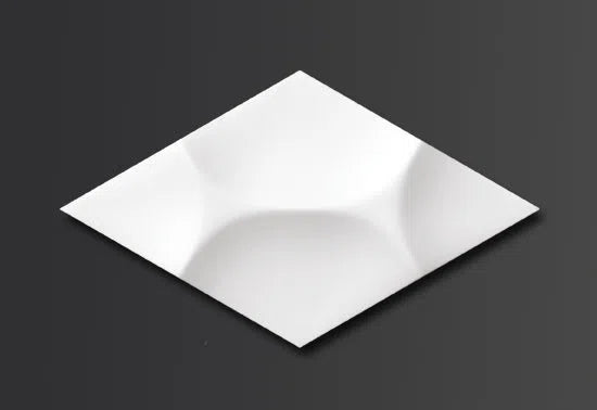 RAY 3D WALL Tile - Arstyl Panels on black background  | DecorMania UK